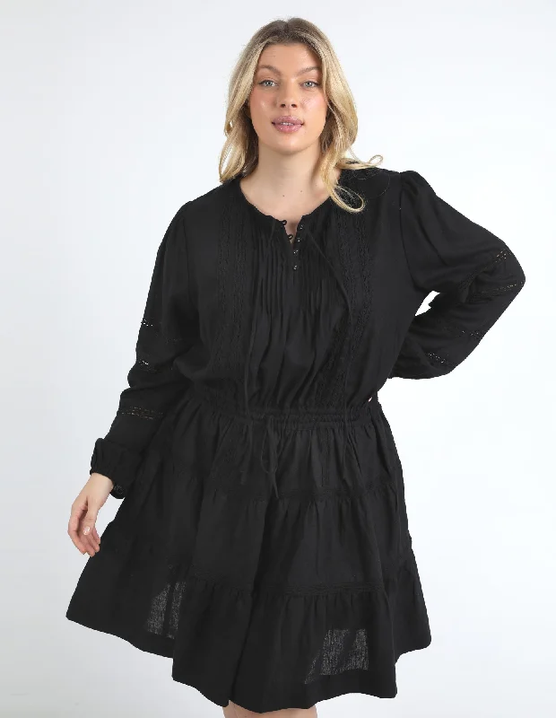 Bonnie Dress Black