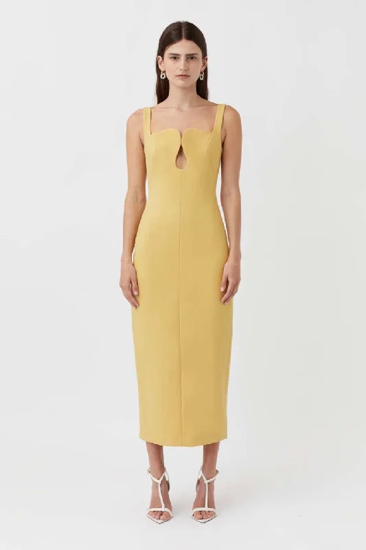 Camilla & Marc Brixton Dress - Mustard