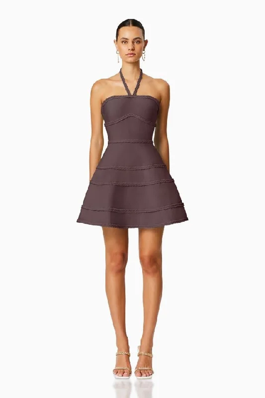 Elliatt Arbor Dress - Chocolate