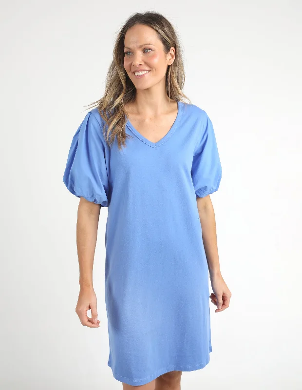 Joy Dress Cerulean Blue