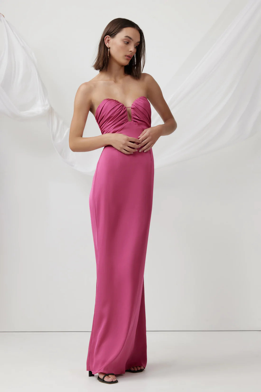 Lexi Magnolia Dress - Magenta