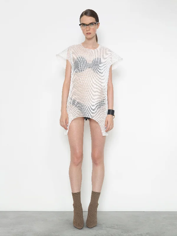 Net Mini Dress