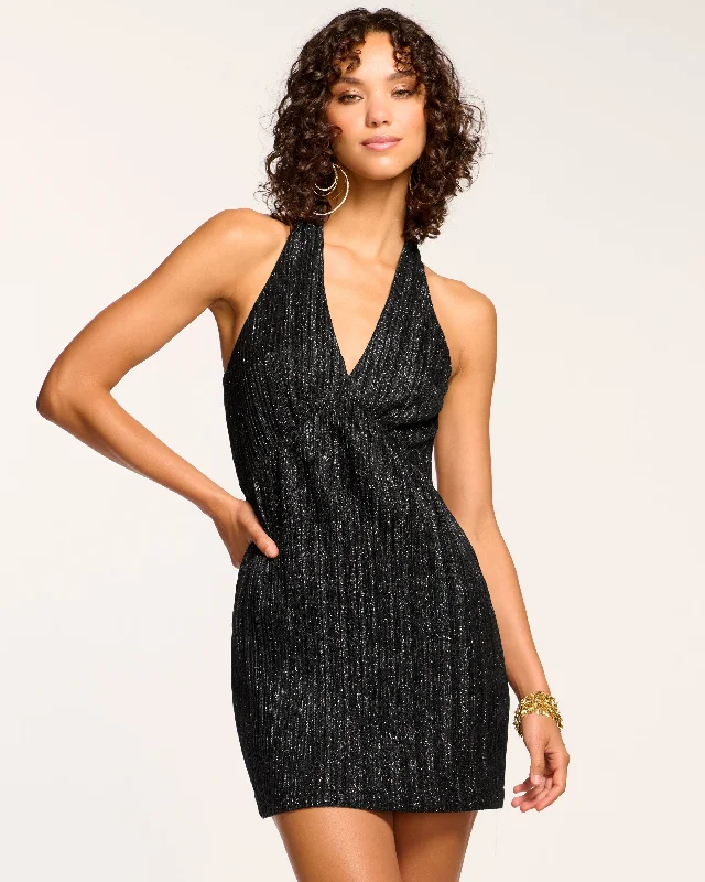 Madi Sparkle Pleated Mini Dress