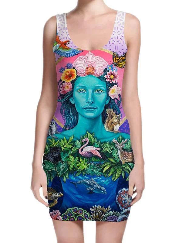 Mother Earth Mini Dress