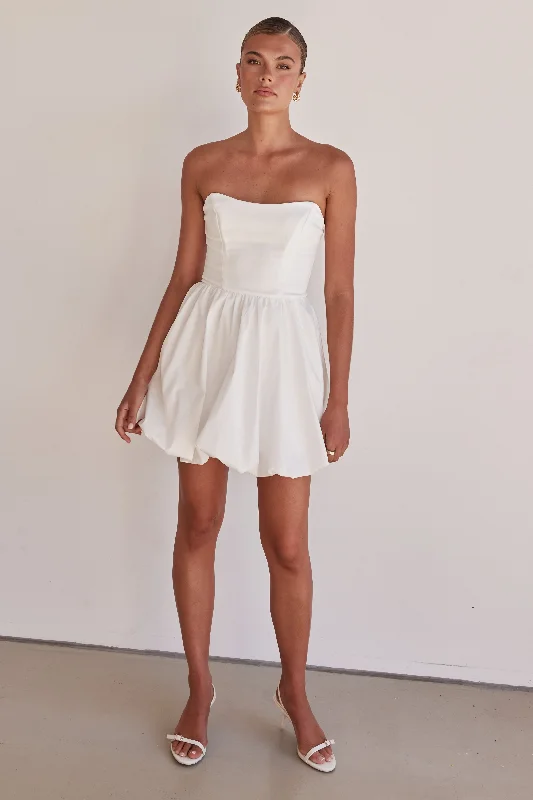 Niamh Mini Dress (White)