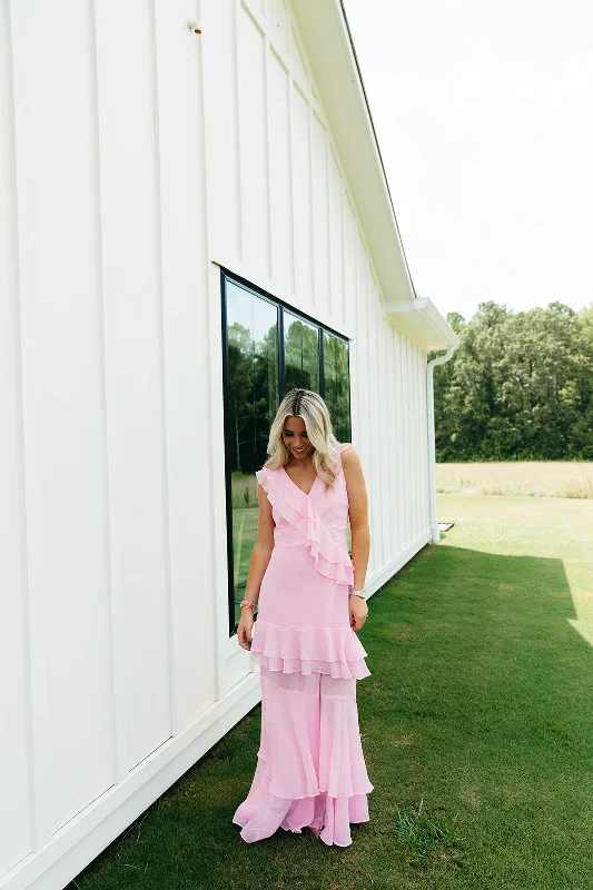 Angeline Maxi Dress - Pink