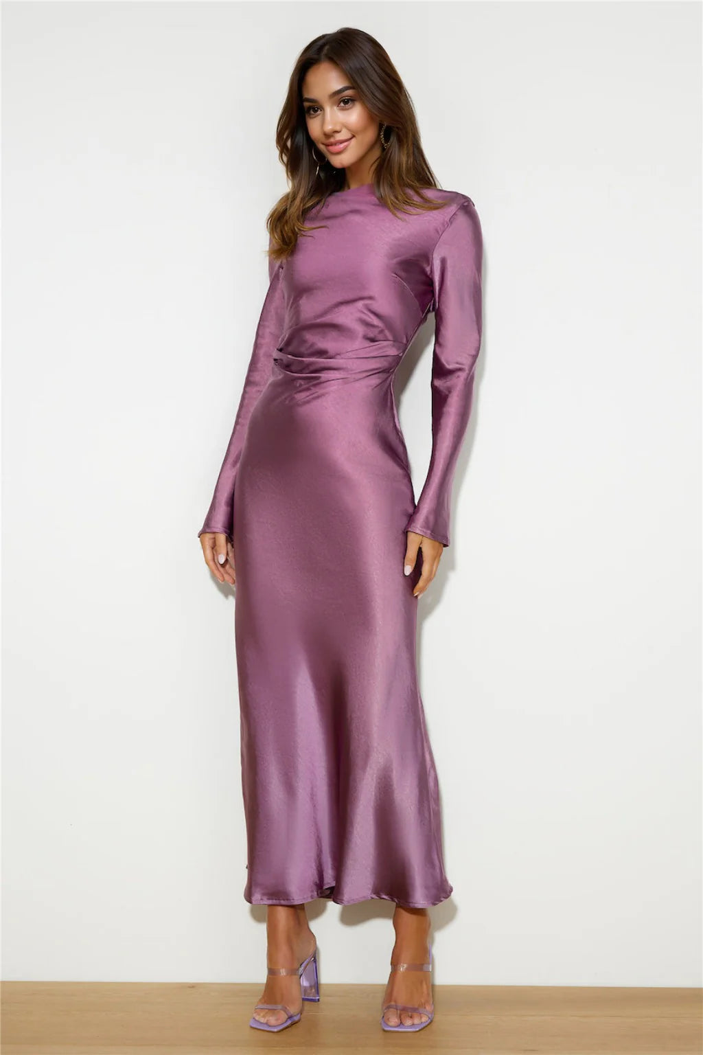 Classy Vibe Maxi Dress Grape