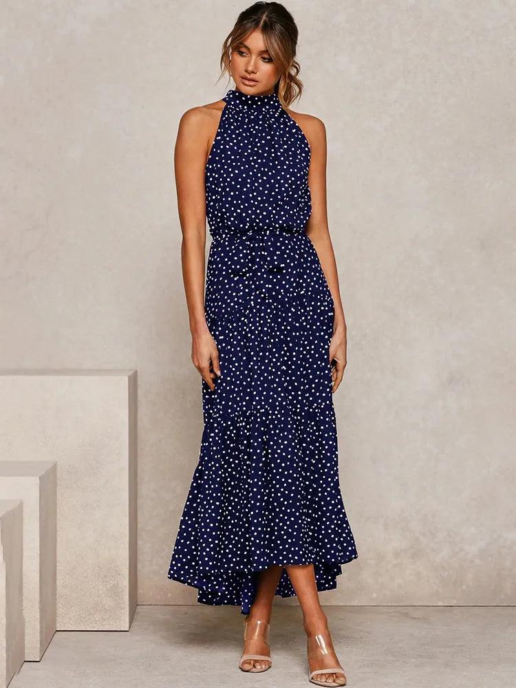 Polka-Dot Summer Dress