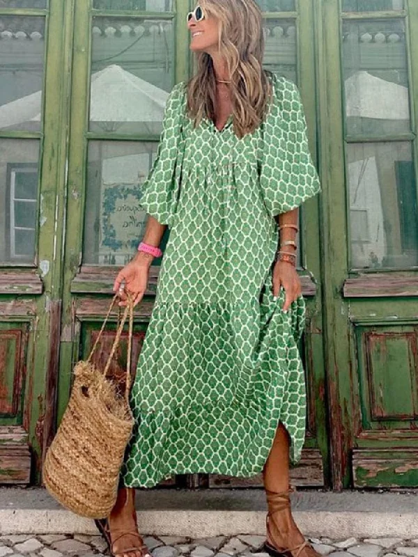 SERENA - BOHEMIAN MAXI DRESS